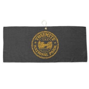 Yosemite National Park Large Microfiber Waffle Golf Towel