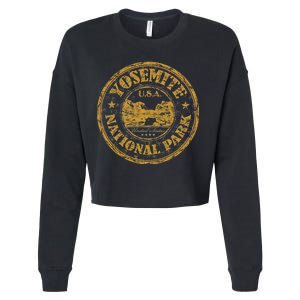 Yosemite National Park Cropped Pullover Crew