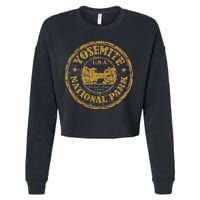 Yosemite National Park Cropped Pullover Crew