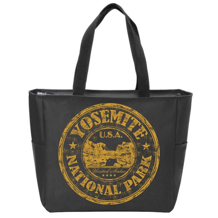 Yosemite National Park Zip Tote Bag