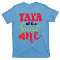 Yaya Of The Sweet One Strawberry Summer First Birthday T-Shirt