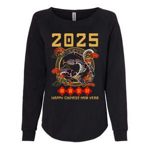 Year Of The Snake 2025 Zodiac Happy Chinese New Year 2025 Womens California Wash Sweatshirt