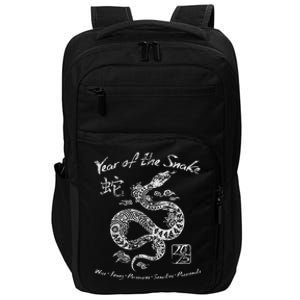 Year Of The Snake Traits Chinese Zodiac Lunar New Year 2025 Impact Tech Backpack