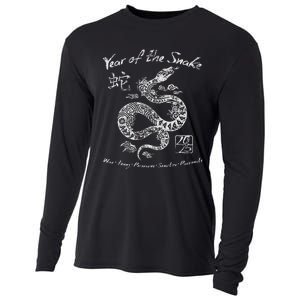 Year Of The Snake Traits Chinese Zodiac Lunar New Year 2025 Cooling Performance Long Sleeve Crew