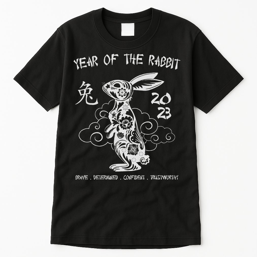 Year Of The Rabbit Chinese Zodiac Chinese New Year Tall T-Shirt