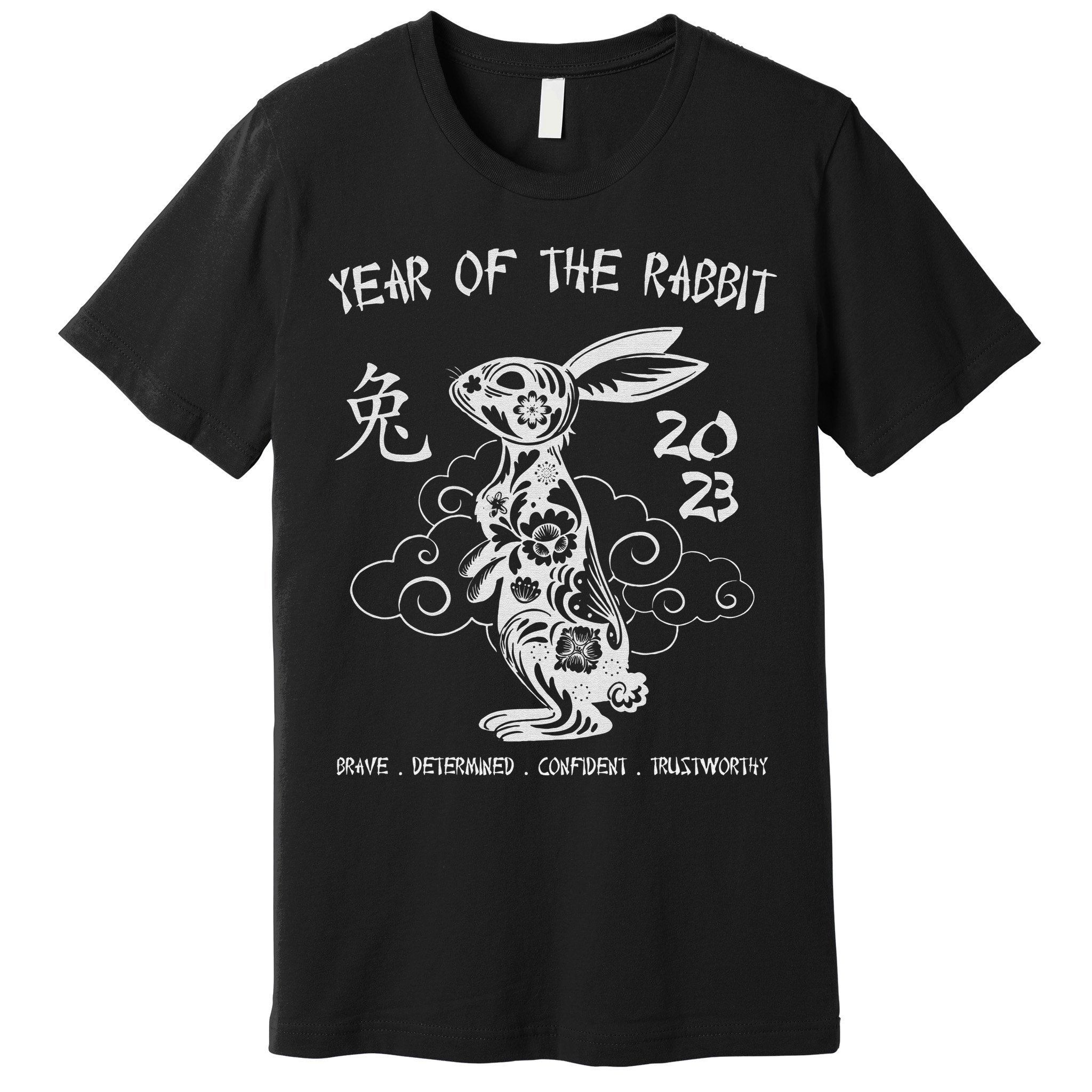Year Of The Rabbit Chinese Zodiac Chinese New Year Premium T-Shirt