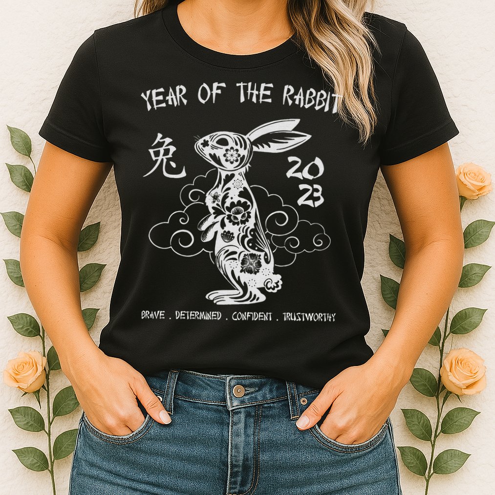 Year Of The Rabbit Chinese Zodiac Chinese New Year Womens T-Shirt