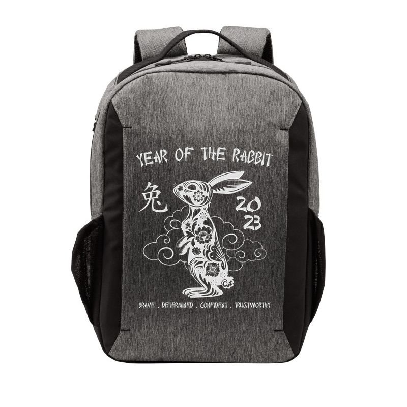 Year Of The Rabbit Chinese Zodiac Chinese New Year Vector Backpack