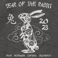 Year Of The Rabbit Chinese Zodiac Chinese New Year Vector Backpack