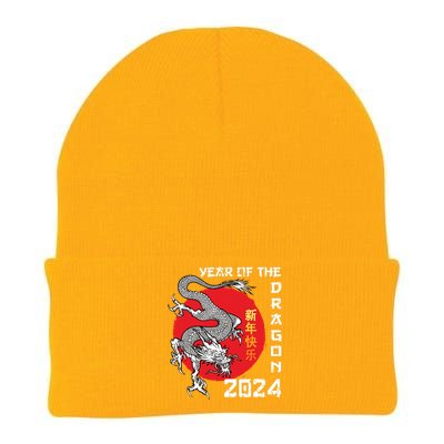 Year Of The Dragon 2024 Lunar New Year Chinese New Year 2024 Knit Cap Winter Beanie