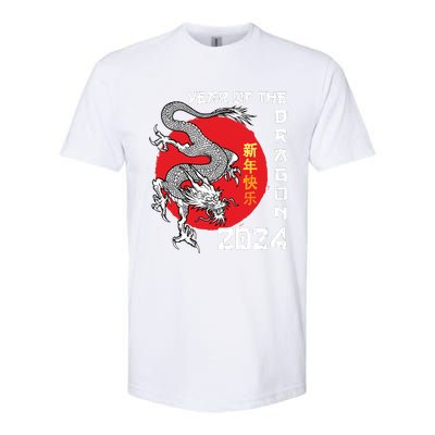 Year Of The Dragon 2024 Lunar New Year Chinese New Year 2024 Softstyle® CVC T-Shirt