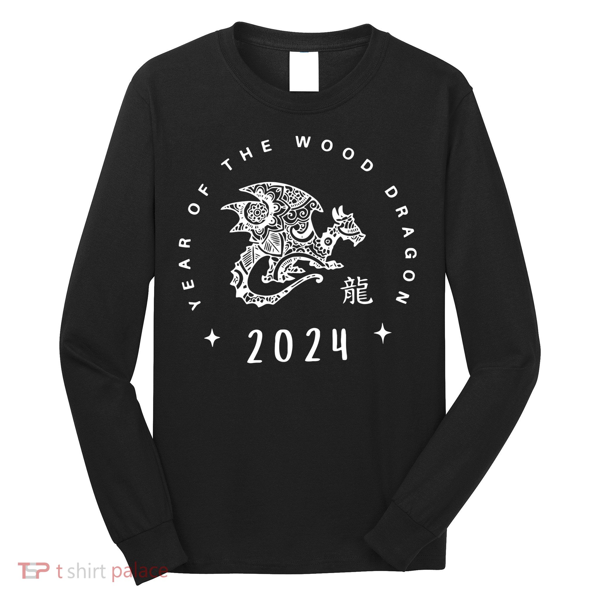 Year Of The Dragon 2024 Zodiac Chinese New Year 2024 Long Sleeve Shirt