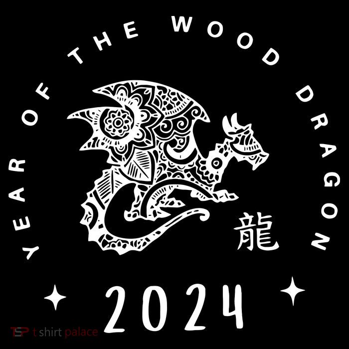Year Of The Dragon 2024 Zodiac Chinese New Year 2024 Flatbill Hat