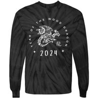 Year Of The Dragon 2024 Zodiac Chinese New Year 2024 Tie-Dye Long Sleeve Shirt