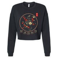 Year Of The Snake 2025 Chinese New Year Cropped Pullover Crew