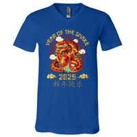 Year Of The Snake Zodiac Sign V-Neck T-Shirt