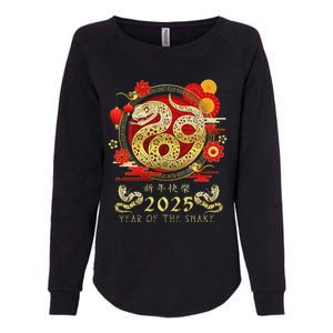 Year Of The Snake 2025 Lunar New Year Chinese New Year 2025 Womens California Wash Sweatshirt