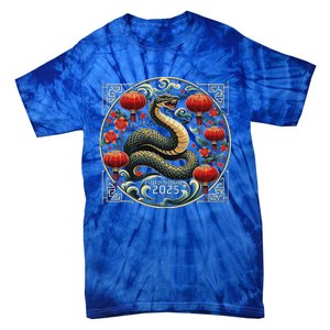 Year Of The Snake 2025 Tie-Dye T-Shirt