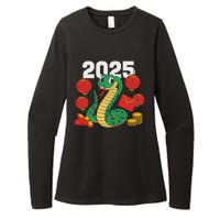 Year Of The Snake 2025 Lunar New Year Chinese New Year 2025 Womens CVC Long Sleeve Shirt