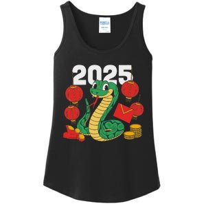 Year Of The Snake 2025 Lunar New Year Chinese New Year 2025 Ladies Essential Tank