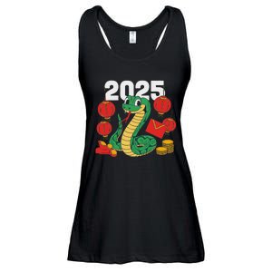 Year Of The Snake 2025 Lunar New Year Chinese New Year 2025 Ladies Essential Flowy Tank