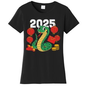 Year Of The Snake 2025 Lunar New Year Chinese New Year 2025 Women's T-Shirt