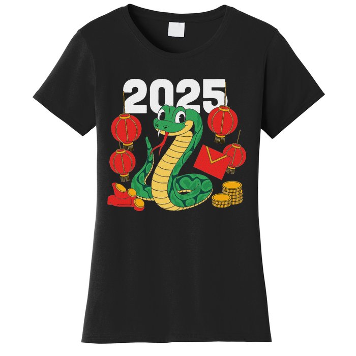 Year Of The Snake 2025 Lunar New Year Chinese New Year 2025 Women's T-Shirt