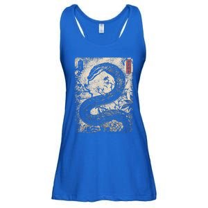 Year Of The Snake 2025 Chinese New Year Ladies Essential Flowy Tank