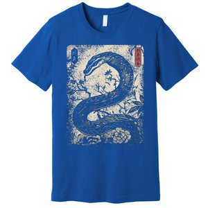 Year Of The Snake 2025 Chinese New Year Premium T-Shirt