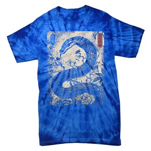 Year Of The Snake 2025 Chinese New Year Tie-Dye T-Shirt