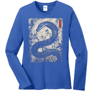 Year Of The Snake 2025 Chinese New Year Ladies Long Sleeve Shirt