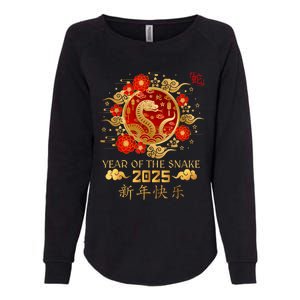 Year Of The Snake 2025 Lunar New Year Chinese New Year 2025 Womens California Wash Sweatshirt