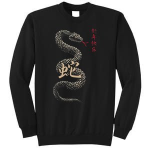 Year Of The Snake 2025 Chinese New Year Tall Sweatshirt