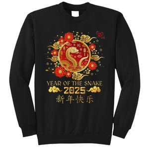 Year Of The Snake 2025 Lunar New Year Chinese New Year 2025 Sweatshirt