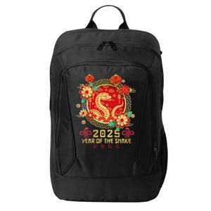 Year Of The Snake 2025 Lunar New Year Chinese New Year 2025 City Backpack