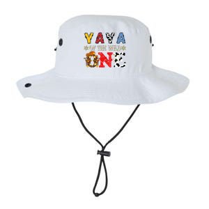 Yaya Of The Wild One 1st Birthday Western Cowboy Legacy Cool Fit Booney Bucket Hat