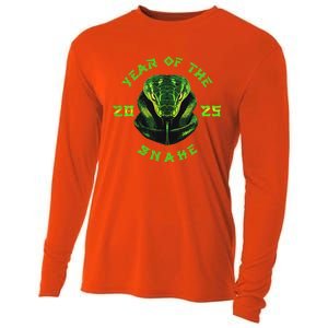 Year Of The Green Snake 2025 Chinese Zodiac Cooling Performance Long Sleeve Crew