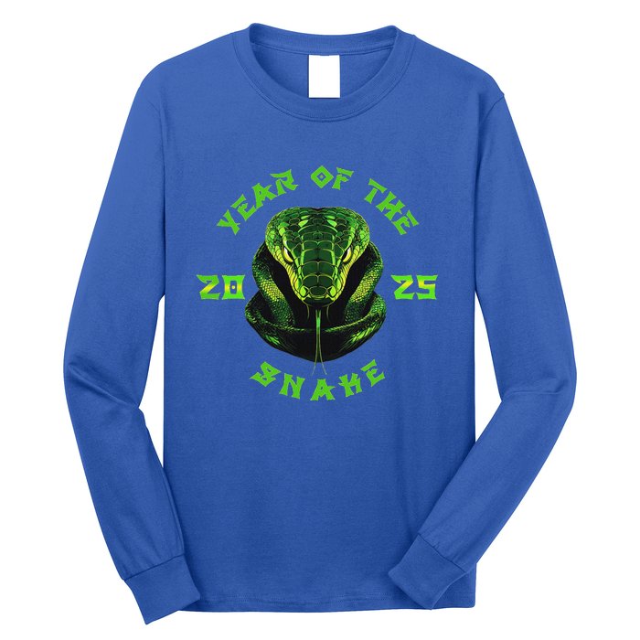 Year Of The Green Snake 2025 Chinese Zodiac Long Sleeve Shirt