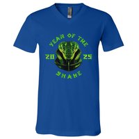 Year Of The Green Snake 2025 Chinese Zodiac V-Neck T-Shirt