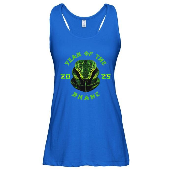 Year Of The Green Snake 2025 Chinese Zodiac Ladies Essential Flowy Tank