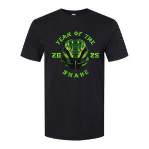 Year Of The Green Snake 2025 Chinese Zodiac Softstyle CVC T-Shirt