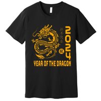 Year Of The Dragon 2024 Lunar New Year Chinese Print Premium T-Shirt