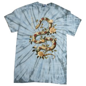 Year Of The Snake 2025 Chinese New Year Tie-Dye T-Shirt