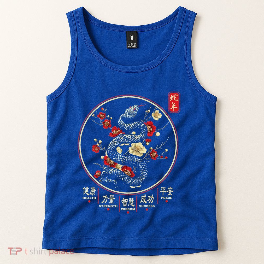Year Of The Snake 2025 Chinese New Year Tank Top