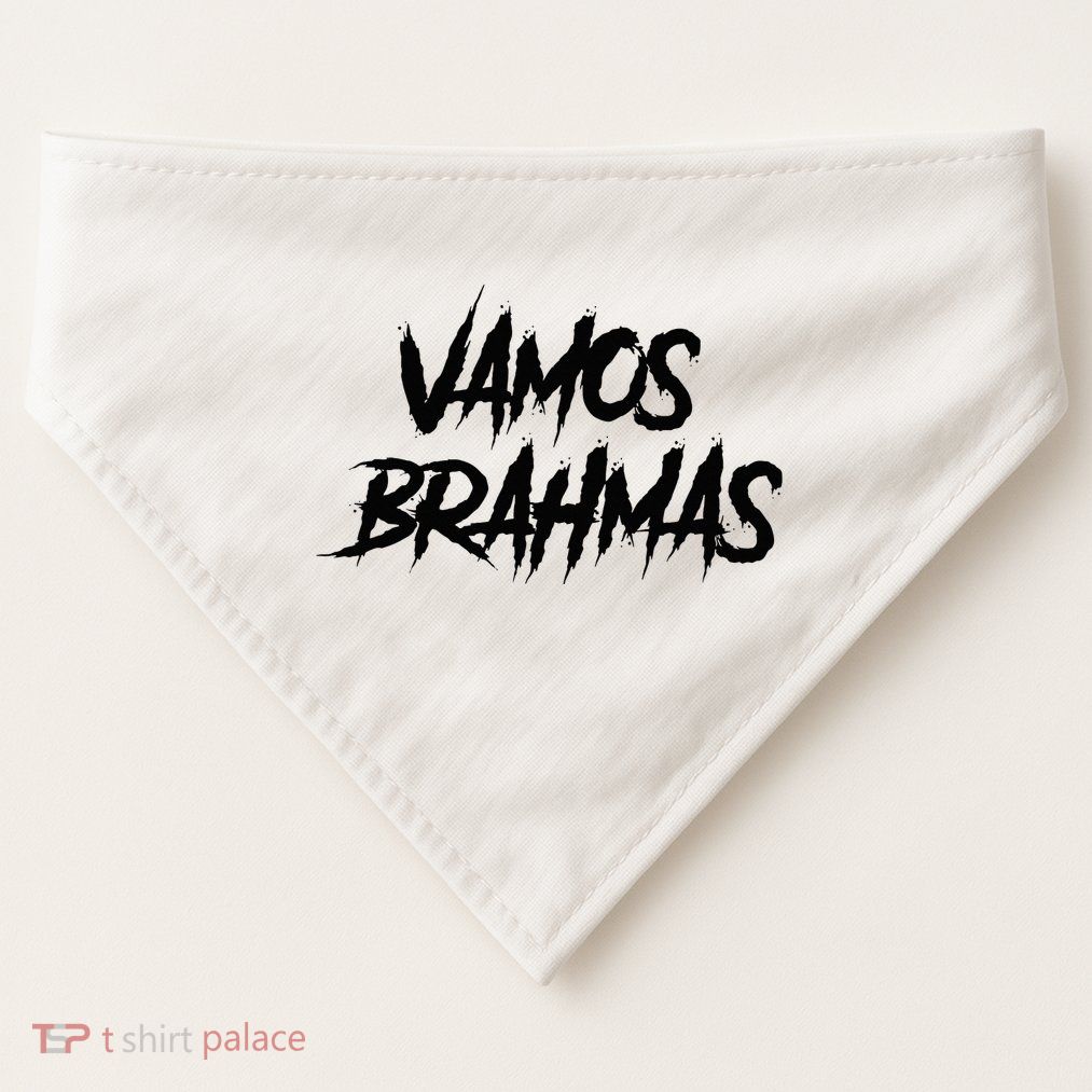 Yellow Out The Dome Brahmas San Antonio Football Tailgate USA-Made Doggie Bandana