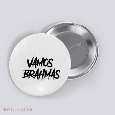 Yellow Out The Dome Brahmas San Antonio Football Tailgate Button