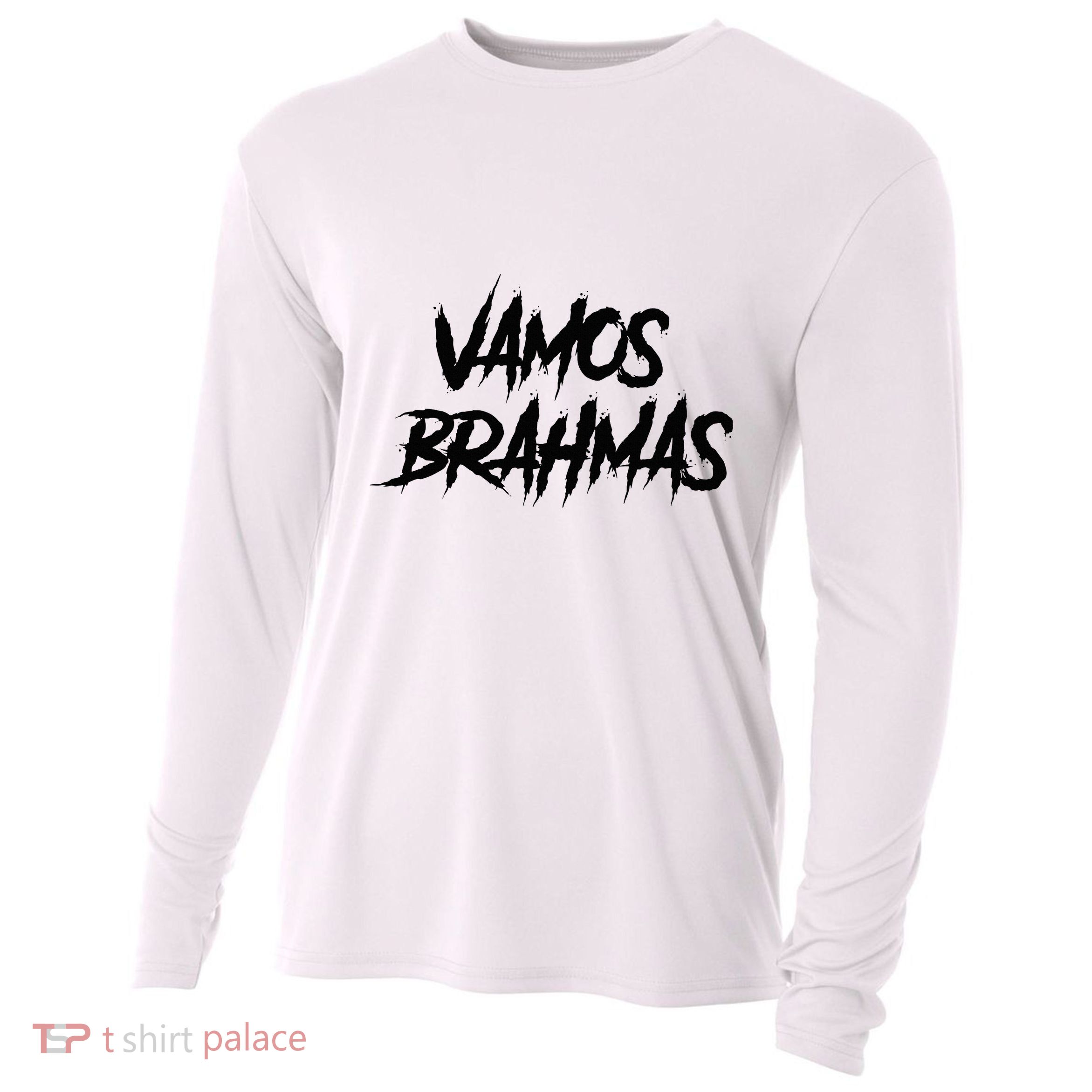 Yellow Out The Dome Brahmas San Antonio Football Tailgate Cooling Performance Long Sleeve Crew