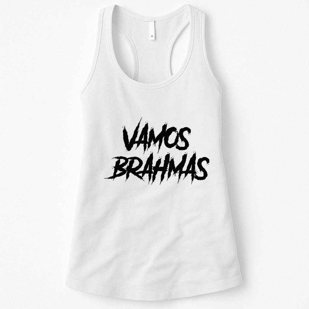 Yellow Out The Dome Brahmas San Antonio Football Tailgate Womens Tank Top