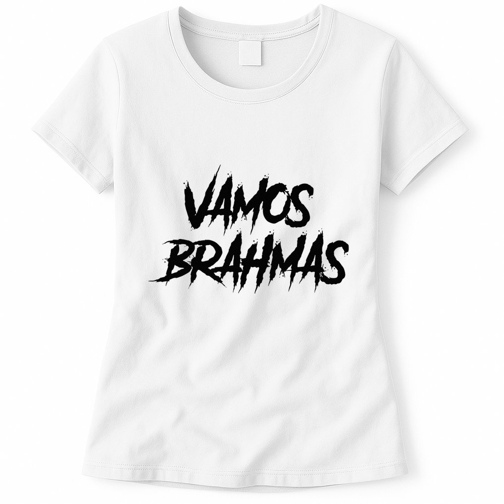 Yellow Out The Dome Brahmas San Antonio Football Tailgate Womens T-Shirt