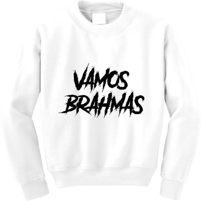 Yellow Out The Dome Brahmas San Antonio Football Tailgate Kids Sweatshirt